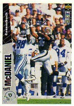 Terry McDaniel Oakland Raiders 1996 Upper Deck Collector's Choice NFL #219